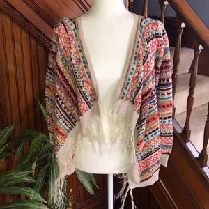 Boho SW Wrap with Fringe